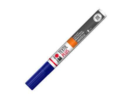 Marabu Marqueur pour tissu 'Textil Painter Plus', bleu foncé