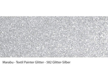Marabu Marqueur pour textile 'Textil Painter Glitter',argent