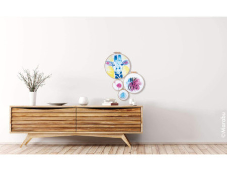 Marabu Marqueur pour textile 'Textil Painter Glitter',argent