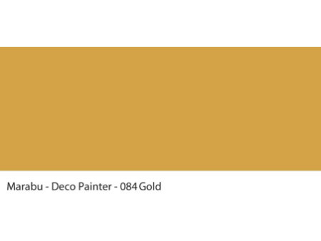 Marabu Marqueur acrylique 'Deco Painter matt', or