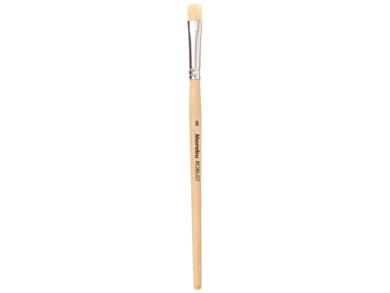Marabu Pinceau-brosse Robust, plat, N. 8