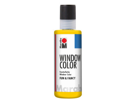 Marabu Window Color 'fun & fancy', 80 ml, jaune,