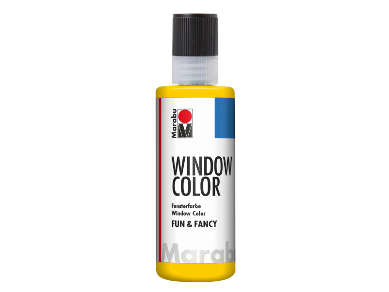 Marabu Window Color 'fun & fancy', 80 ml, jaune,