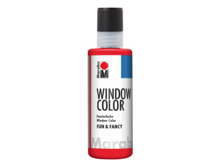 Marabu Window Color 'fun & fancy', 80 ml, rouge cerise
