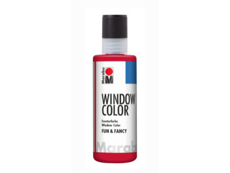 Marabu Window Color 'fun & fancy', 80 ml, rouge rubis