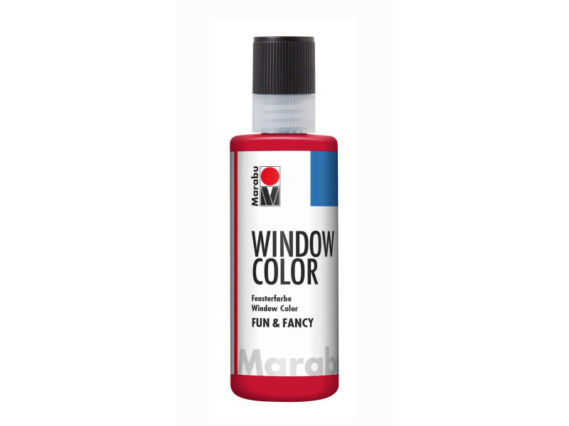 Marabu Window Color 'fun & fancy', 80 ml, rouge rubis