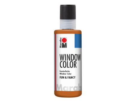 Marabu Window Color 'fun & fancy', 80 ml, marron clair,