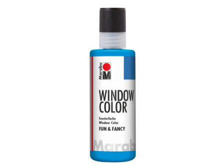 Marabu Window Color 'fun & fancy', 80 ml, bleu azur