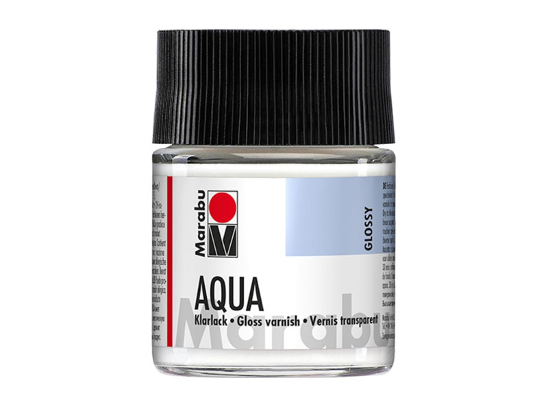 Marabu Vernis transparent Aqua, très brillant, 50 ml
