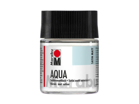 Marabu Vernis mat-satiné Aqua, mat-satiné, 50 ml, flacon