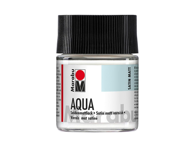 Marabu Vernis mat-satiné Aqua, mat-satiné, 50 ml, flacon