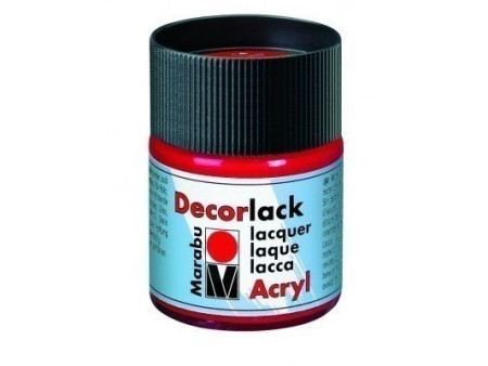Marabu Vernis acrylique 'Decorlack', bleu moyen, 50 ml,
