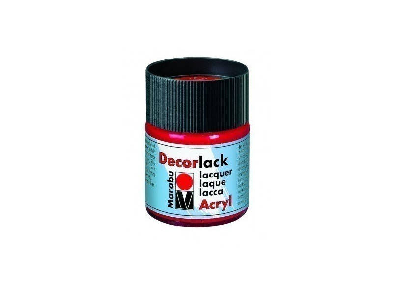 Marabu Vernis acrylique 'Decorlack', bleu moyen, 50 ml,