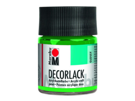 Marabu vernis acrylique 'Decorlack', vert clair, 50 ml,
