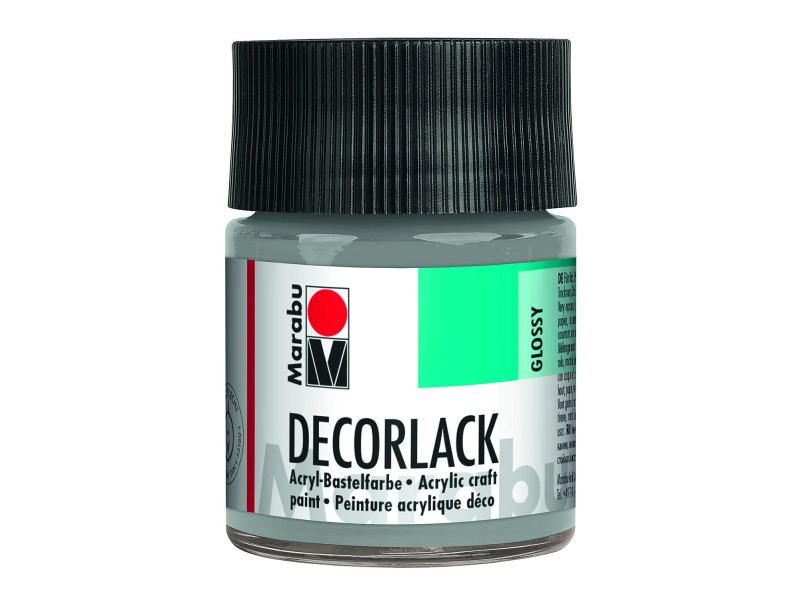 Marabu Vernis acrylique 'Decorlack',argent métallique,50ml