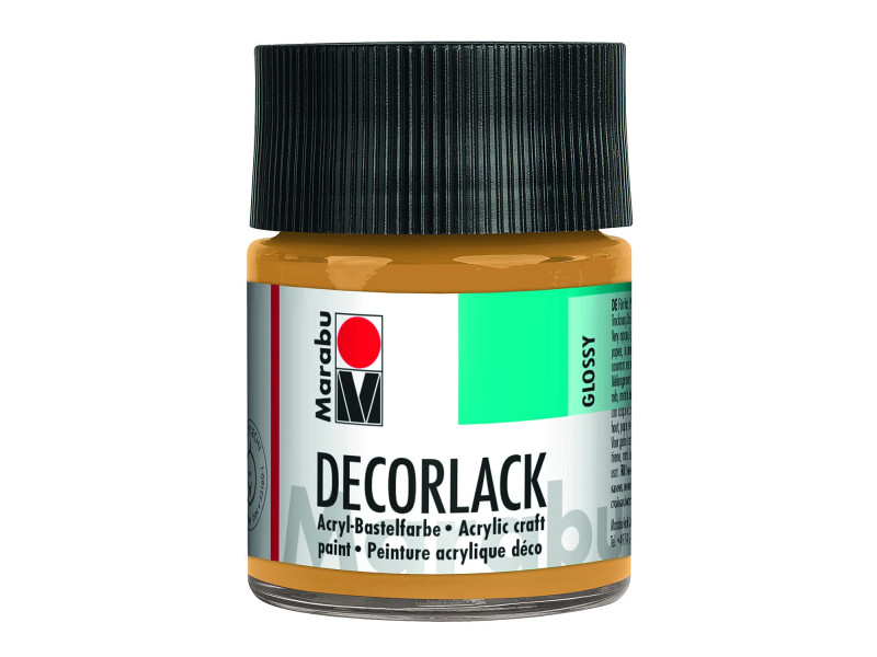 Marabu Vernis acrylique 'Decorlack', or métallique, 50 ml,