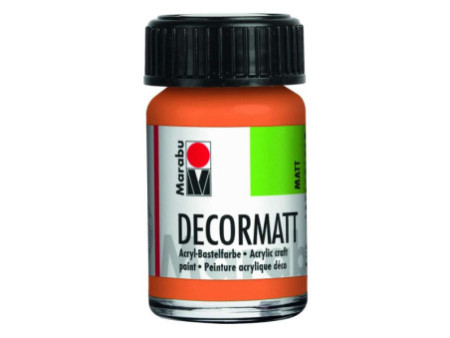 Marabu Vernis acrylique 'Decorlack', orange, 15 ml,
