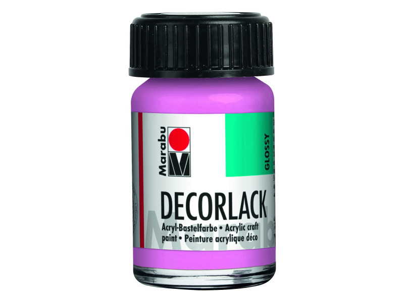 Marabu Vernis acrylique 'Decorlack', rose, 15 ml,