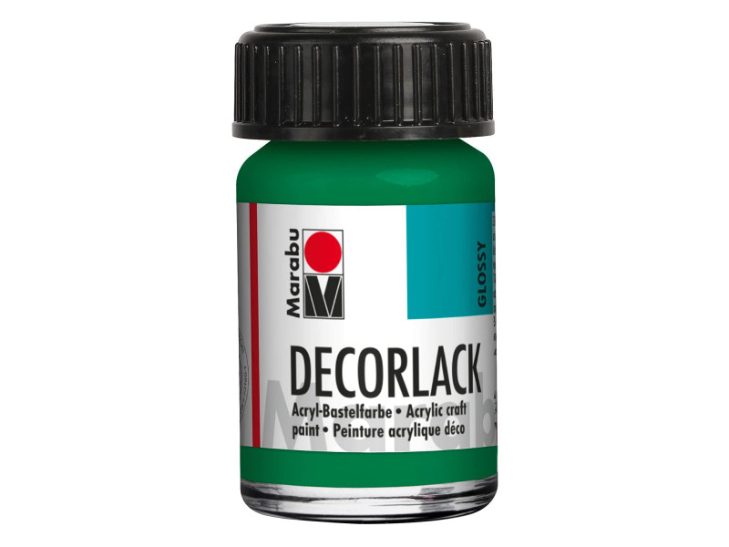 Marabu Vernis acrylique 'Decorlack', vert vif, 15 ml,