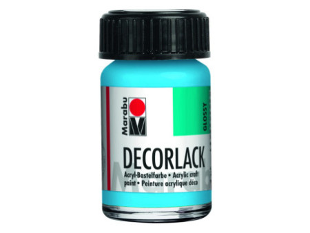 Marabu Vernis acrylique 'Decorlack', bleu clair, 15 ml,