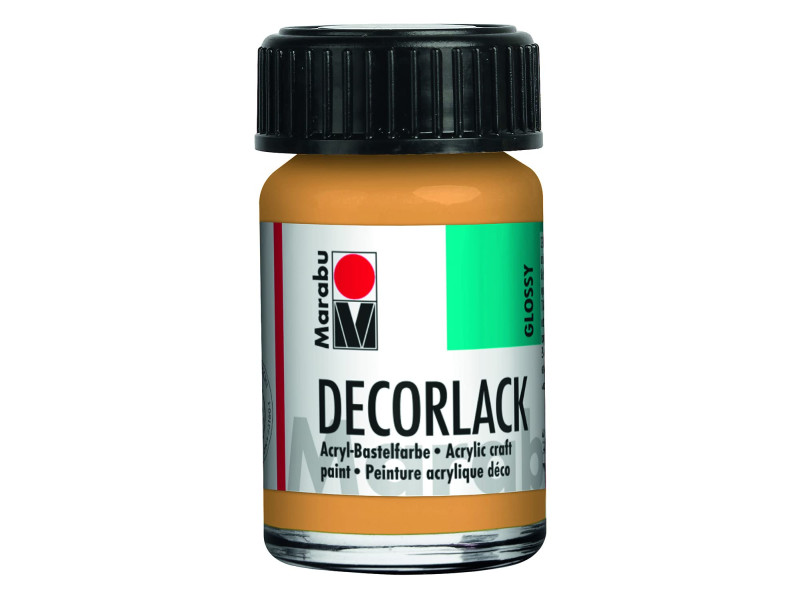 Marabu Vernis acrylique 'Decorlack', or métallique, 15 ml,