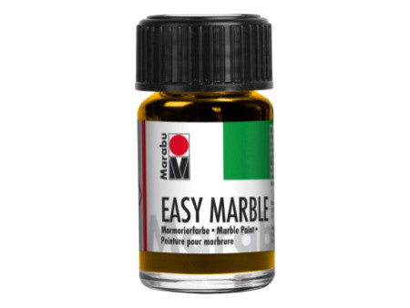 Marabu Peinture à marbrer 'Easy Marble', 15 ml, jaune moyen