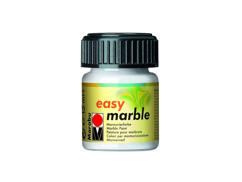 Marabu Peinture à marbrer 'Easy Marble', 15 ml, blanc