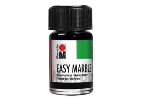 Marabu Peinture à marbrer 'Easy Marble', 15 ml, noir