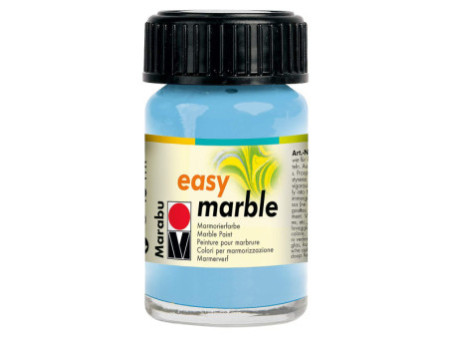 Marabu Peinture à marbrer 'Easy Marble', 15 ml, bleu clair