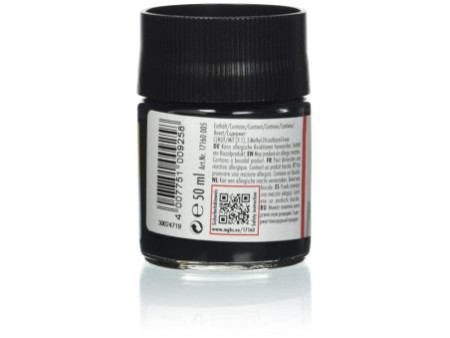 Marabu Peinture pour tissu 'Textil', 50 ml, noir