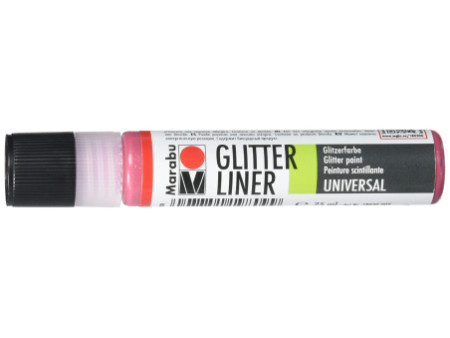 Marabu Peinture à effet Glitter-Liner, rubis scintillant