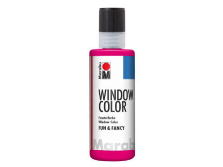 Marabu Window Color 'fun & fancy', 80 ml, framboise