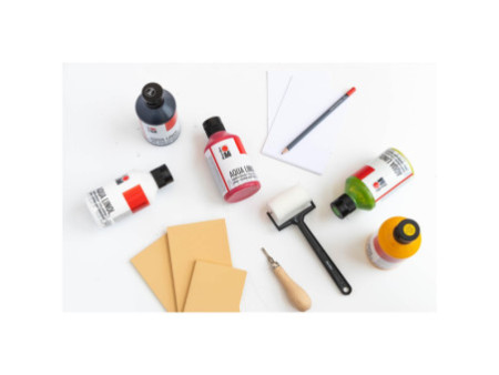 Marabu Couleur pour linogravure Aqua, 250 ml, vert bleu