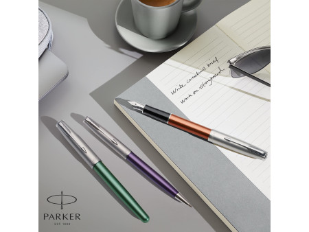 PARKER Stylo à bille SONNET Essentiel, Vert C.T.