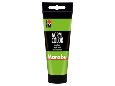 Marabu Peinture acrylique 'AcrylColor', vert feuille, 100 ml
