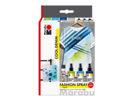 Marabu Peinture textile à vaporiser 'Fashion-Spray'