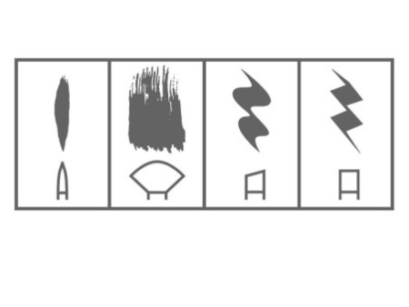 Marabu Kit de pinceaux 'Effects', pinceau synthétique
