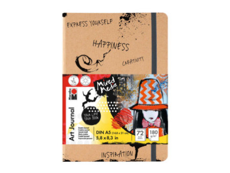 Marabu Carnet de notes 'Art Journal', A5, 180 g/m2