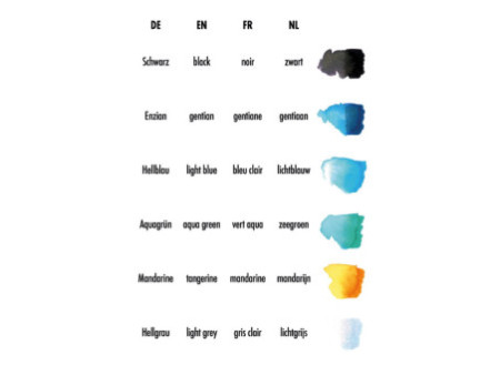 Marabu Feutres aquarellables 'GRAPHIX' METROPOLITAN,