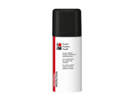 Marabu Peinture aérosol fixatif, spray de 150 ml,