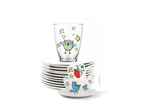 Marabu Marqueurs 'Porcelaine & verre KIDS', MAXI FUN
