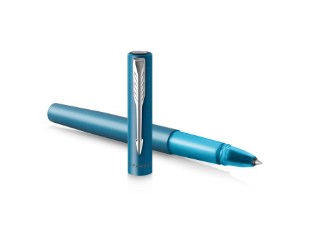 PARKER Stylo roller VECTOR XL, bleu sarcelle métallisé C.T.