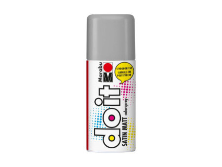 Marabu Peinture aérosol do it SATIN MATT, pierre grise