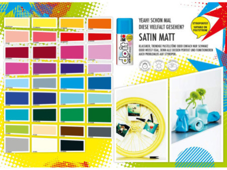 Marabu Peinture aérosol do it SATIN MATT, bleu pastel