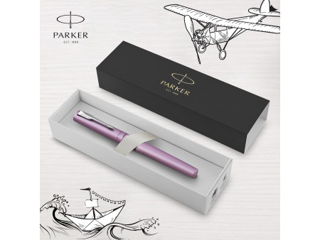 PARKER Stylo roller VECTOR XL, lilas mat métallisé C.T.