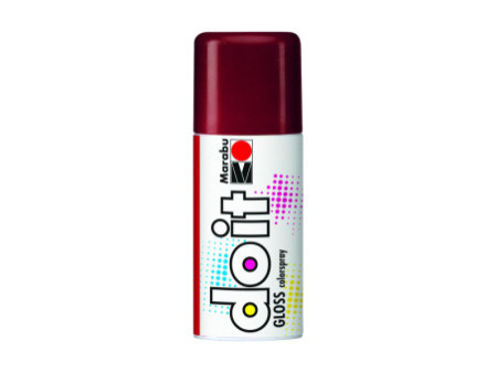 Marabu Peinture aérosol it GLOSS, rouge brillant