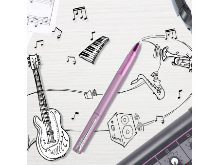 PARKER Stylo roller VECTOR XL, lilas mat métallisé C.T.