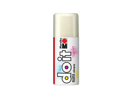 Marabu Peinture aérosol it GLOSS, gris brillant