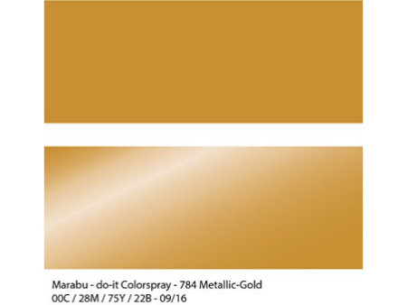 Marabu Peinture aérosol do it METALLIC, or métallique