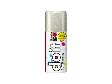 Marabu Peinture aérosol do it GLITTER, or paillette